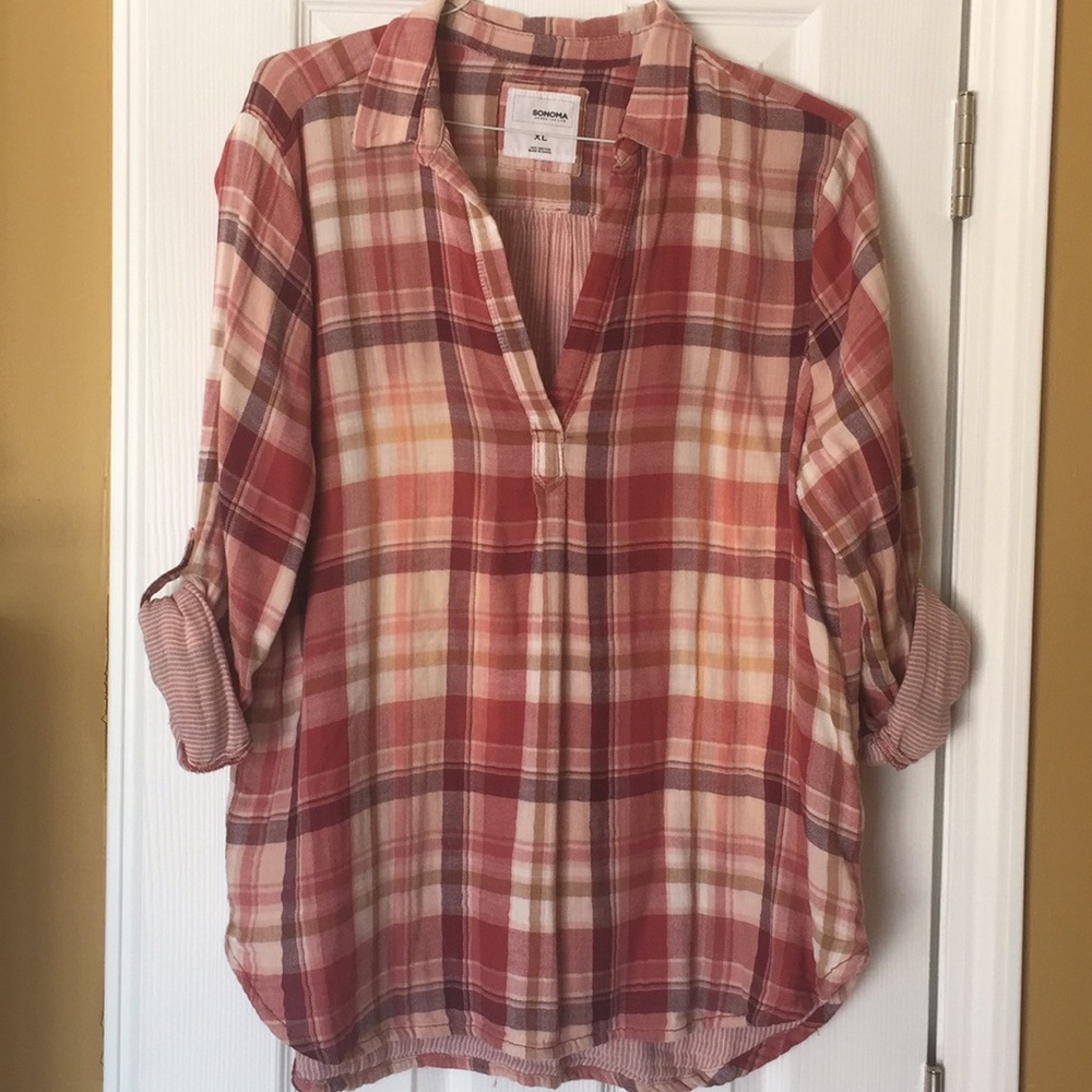 Sonoma Flannel Tunic